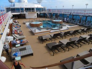 Pacific Princess Pool Deck